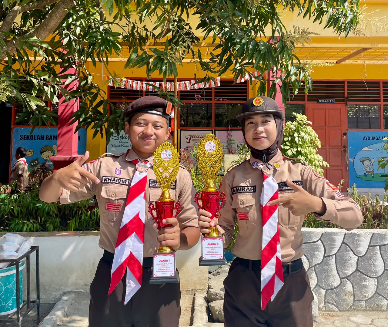Lomba Gerak Jalan Osis